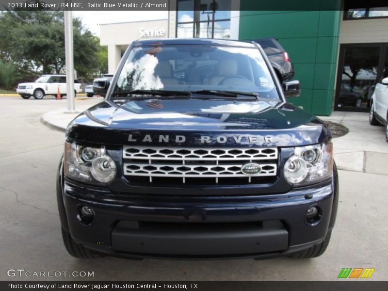 Baltic Blue Metallic / Almond 2013 Land Rover LR4 HSE