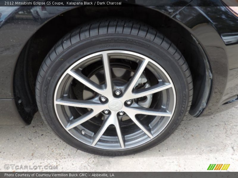 Kalapana Black / Dark Charcoal 2012 Mitsubishi Eclipse GS Coupe