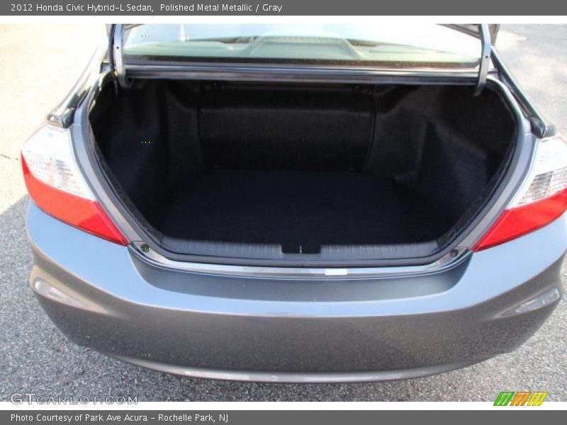 Polished Metal Metallic / Gray 2012 Honda Civic Hybrid-L Sedan