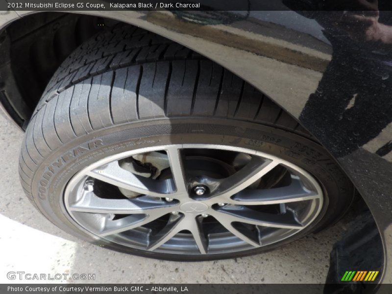 Kalapana Black / Dark Charcoal 2012 Mitsubishi Eclipse GS Coupe