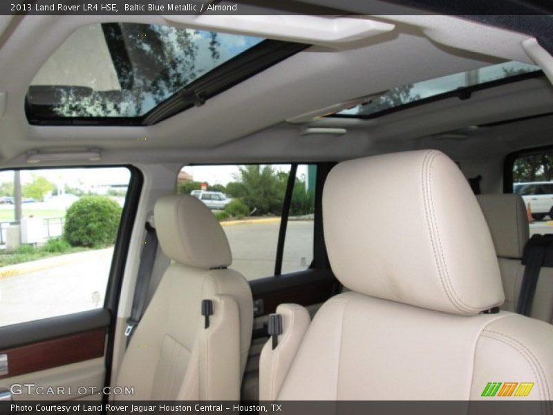 Sunroof of 2013 LR4 HSE