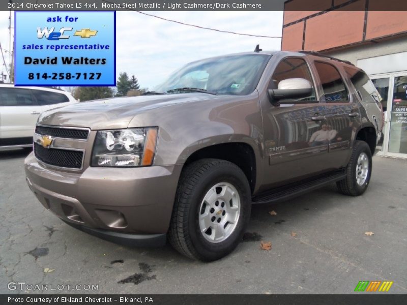 Mocha Steel Metallic / Light Cashmere/Dark Cashmere 2014 Chevrolet Tahoe LS 4x4