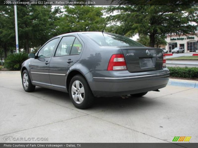 Reflex Silver Metallic / Black 2005 Volkswagen Jetta GLS Sedan