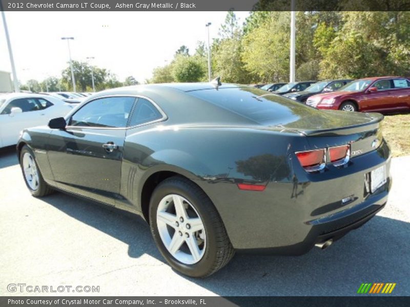 Ashen Gray Metallic / Black 2012 Chevrolet Camaro LT Coupe