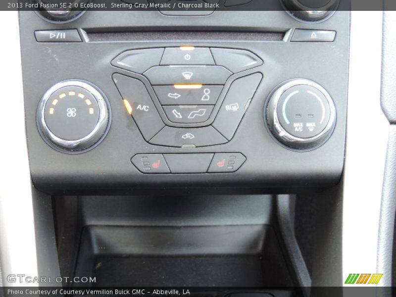 Sterling Gray Metallic / Charcoal Black 2013 Ford Fusion SE 2.0 EcoBoost