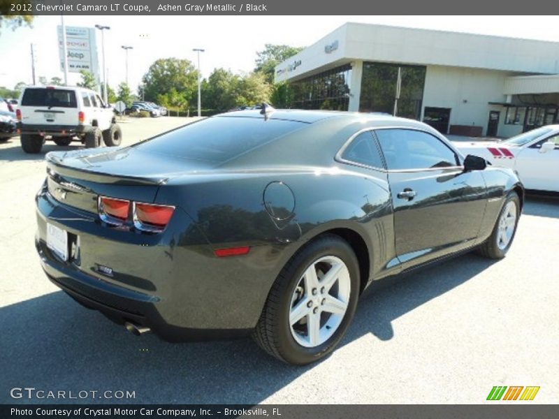 Ashen Gray Metallic / Black 2012 Chevrolet Camaro LT Coupe