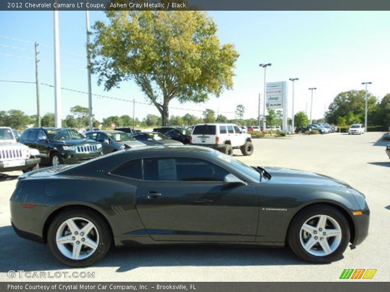 Ashen Gray Metallic / Black 2012 Chevrolet Camaro LT Coupe