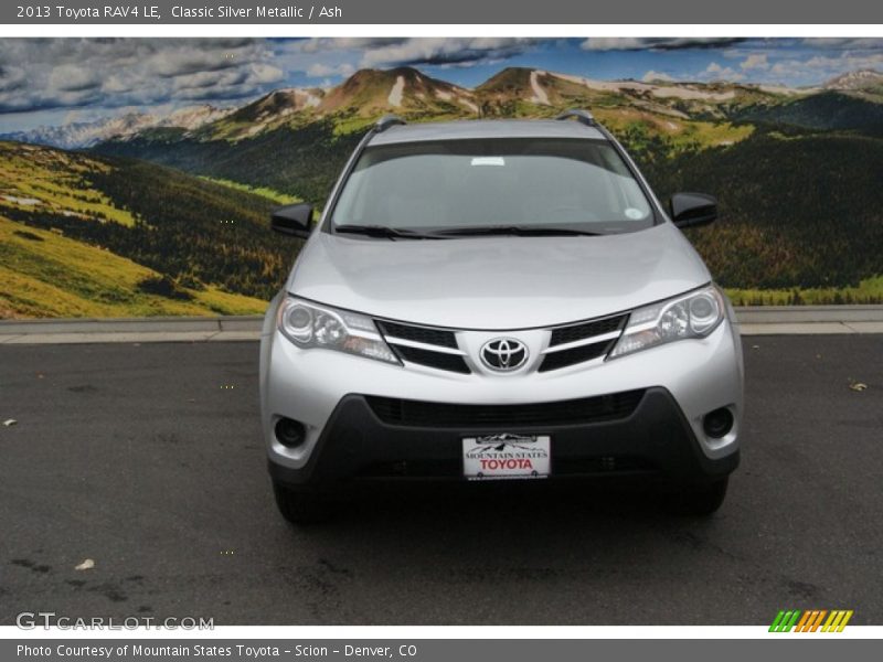 Classic Silver Metallic / Ash 2013 Toyota RAV4 LE