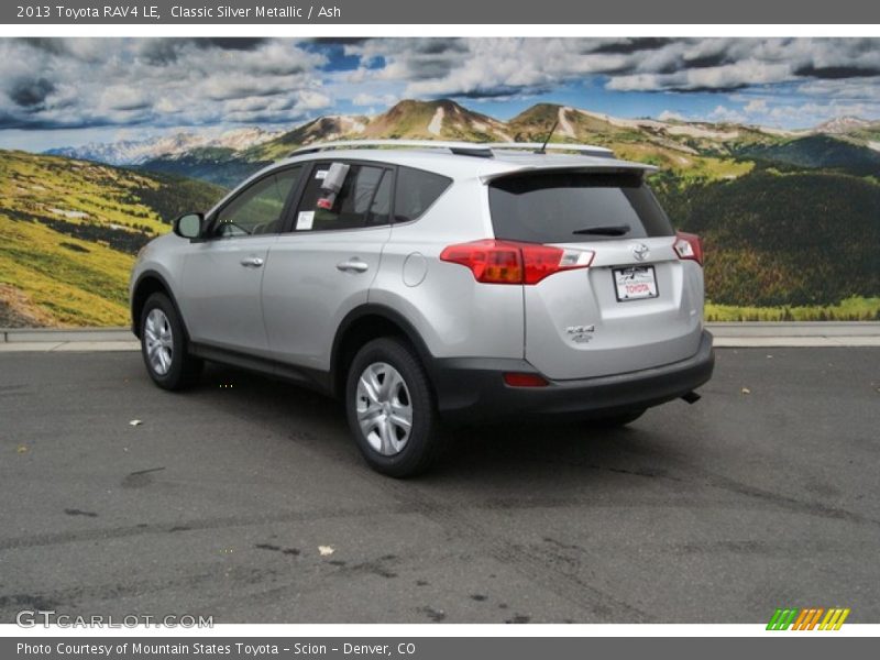 Classic Silver Metallic / Ash 2013 Toyota RAV4 LE