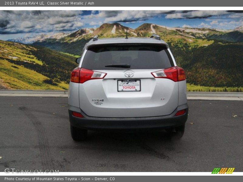 Classic Silver Metallic / Ash 2013 Toyota RAV4 LE