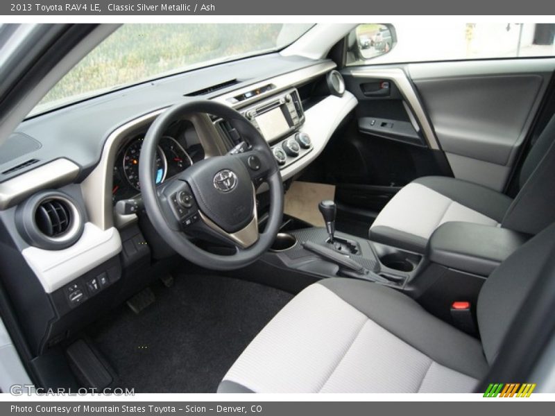 Classic Silver Metallic / Ash 2013 Toyota RAV4 LE