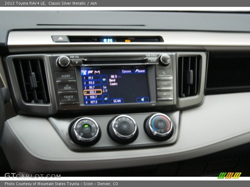 Classic Silver Metallic / Ash 2013 Toyota RAV4 LE