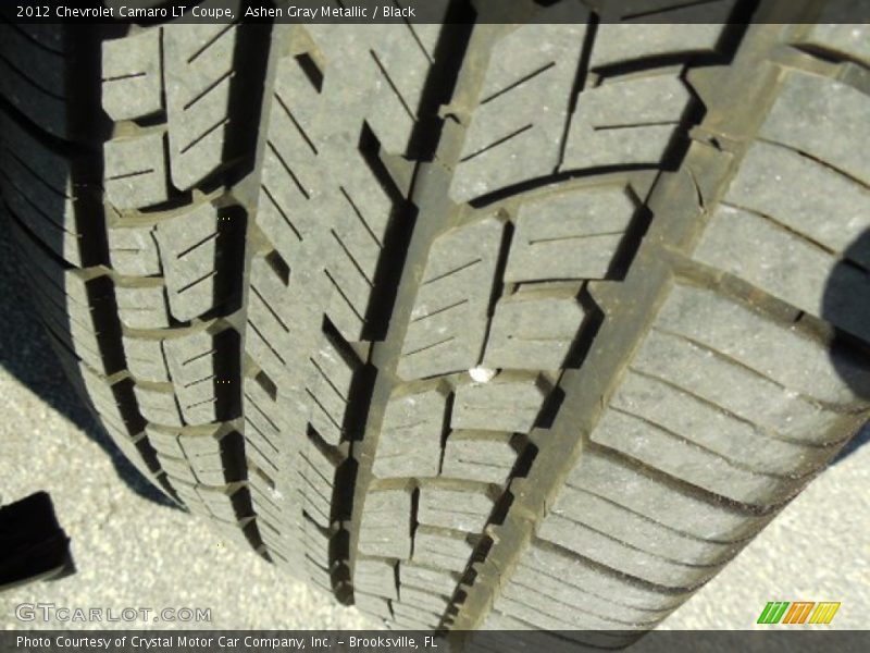Ashen Gray Metallic / Black 2012 Chevrolet Camaro LT Coupe