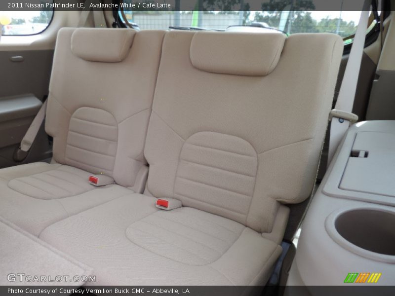 Avalanche White / Cafe Latte 2011 Nissan Pathfinder LE