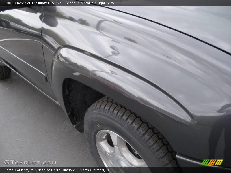 Graphite Metallic / Light Gray 2007 Chevrolet TrailBlazer LS 4x4