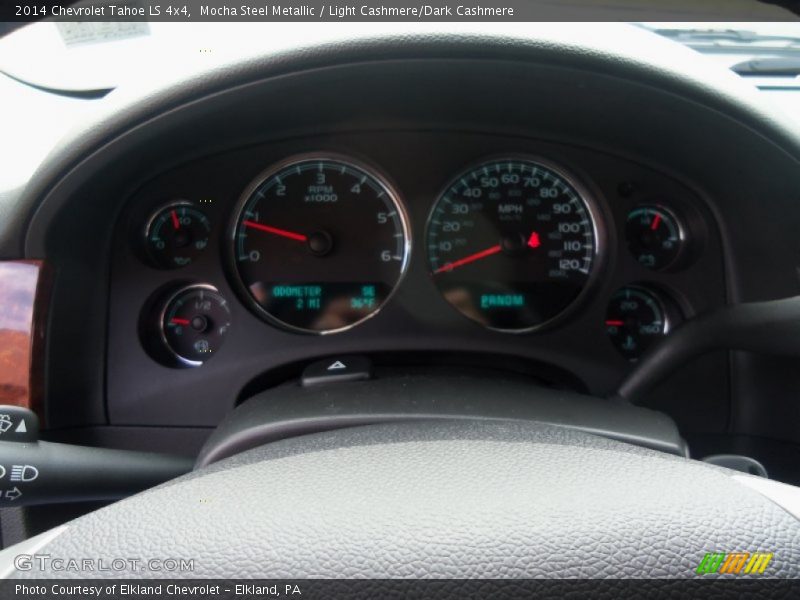 Mocha Steel Metallic / Light Cashmere/Dark Cashmere 2014 Chevrolet Tahoe LS 4x4