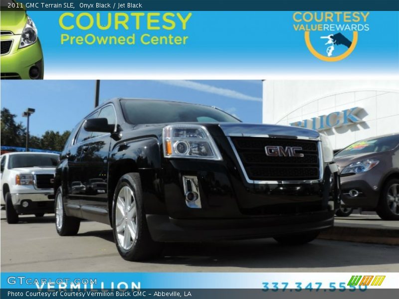 Onyx Black / Jet Black 2011 GMC Terrain SLE