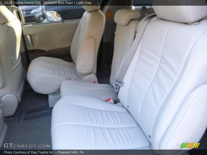 Rear Seat of 2014 Sienna XLE