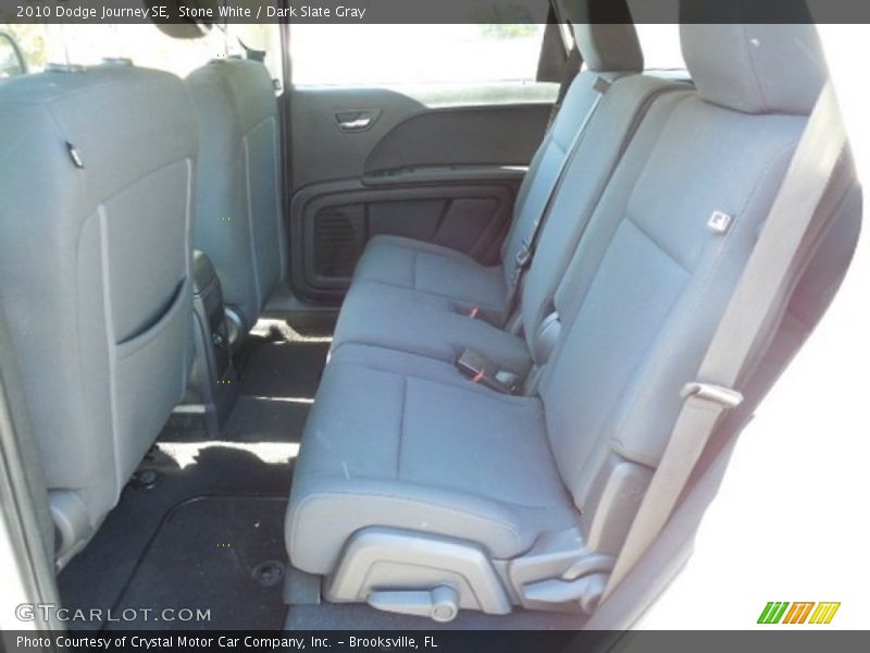 Stone White / Dark Slate Gray 2010 Dodge Journey SE