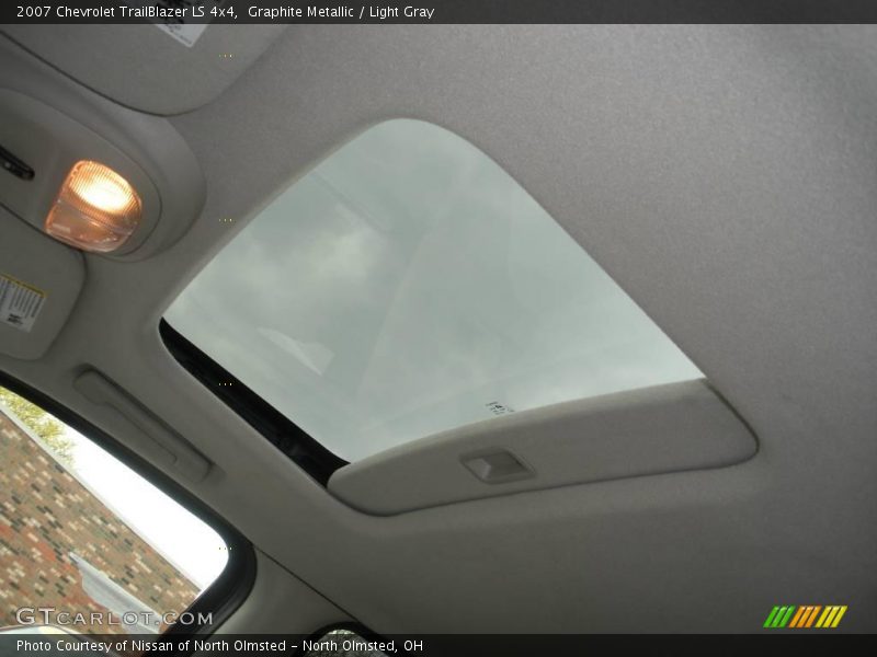 Graphite Metallic / Light Gray 2007 Chevrolet TrailBlazer LS 4x4