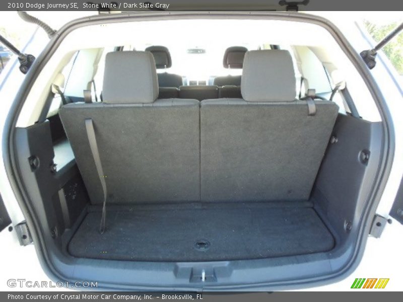 Stone White / Dark Slate Gray 2010 Dodge Journey SE