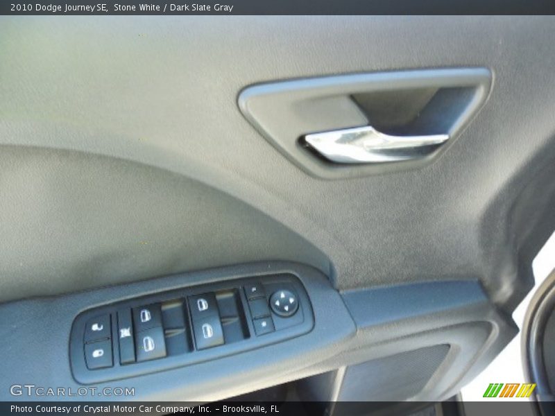 Stone White / Dark Slate Gray 2010 Dodge Journey SE