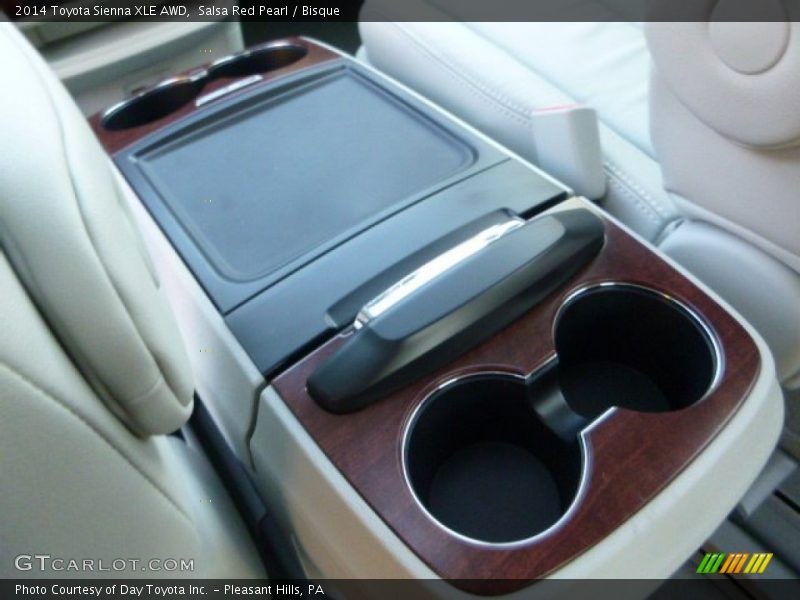 Salsa Red Pearl / Bisque 2014 Toyota Sienna XLE AWD