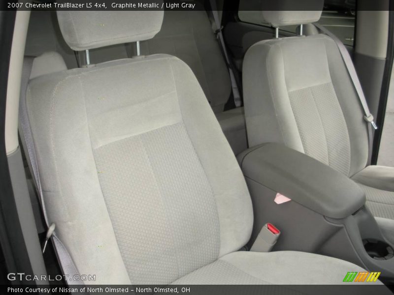 Graphite Metallic / Light Gray 2007 Chevrolet TrailBlazer LS 4x4