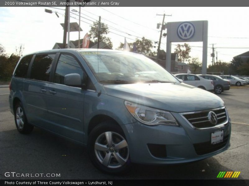 Antigua Blue Metallic / Aero Gray 2010 Volkswagen Routan SE