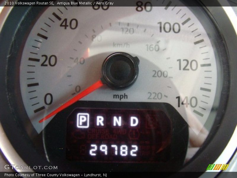 Antigua Blue Metallic / Aero Gray 2010 Volkswagen Routan SE