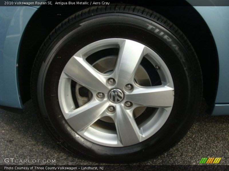 Antigua Blue Metallic / Aero Gray 2010 Volkswagen Routan SE