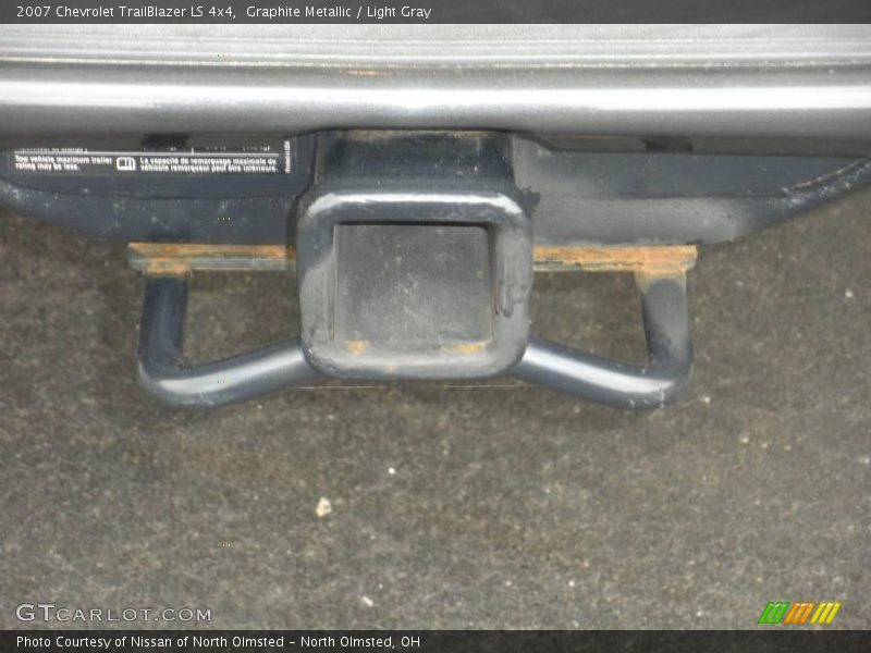 Graphite Metallic / Light Gray 2007 Chevrolet TrailBlazer LS 4x4