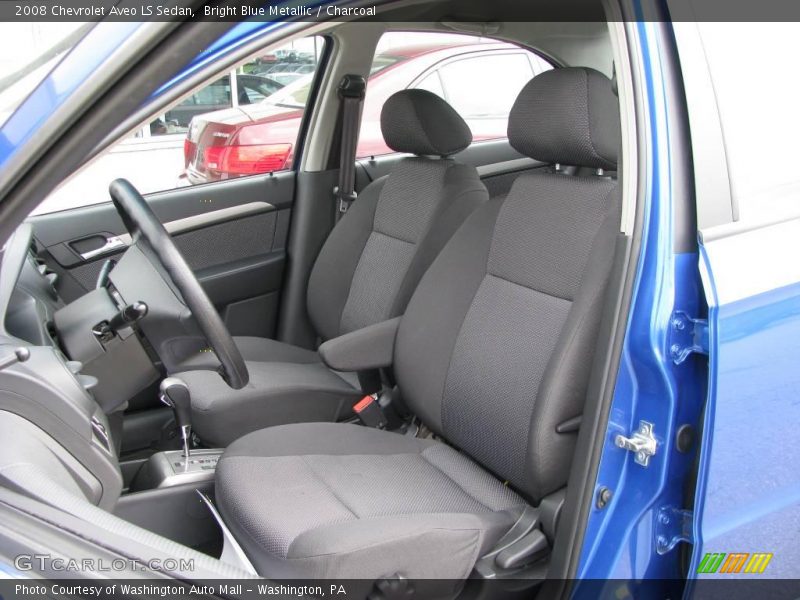 Bright Blue Metallic / Charcoal 2008 Chevrolet Aveo LS Sedan