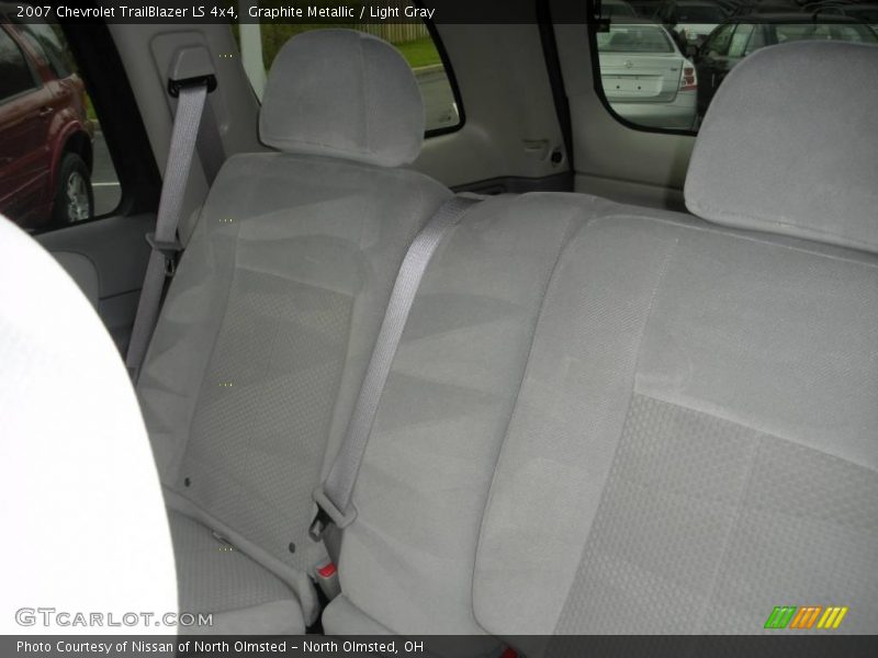Graphite Metallic / Light Gray 2007 Chevrolet TrailBlazer LS 4x4