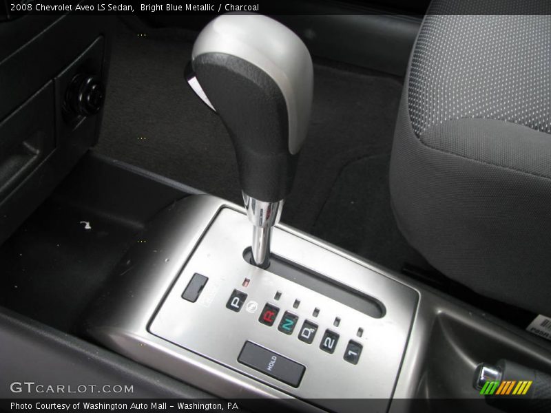 Bright Blue Metallic / Charcoal 2008 Chevrolet Aveo LS Sedan