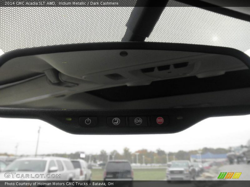 Iridium Metallic / Dark Cashmere 2014 GMC Acadia SLT AWD