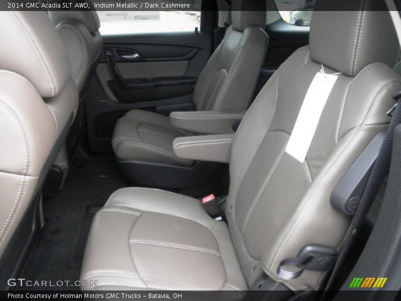 Iridium Metallic / Dark Cashmere 2014 GMC Acadia SLT AWD