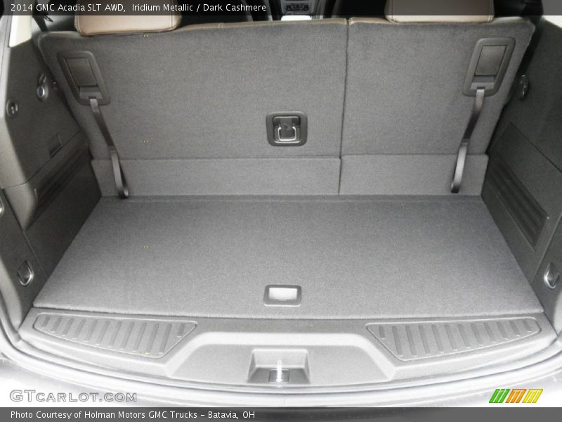 Iridium Metallic / Dark Cashmere 2014 GMC Acadia SLT AWD