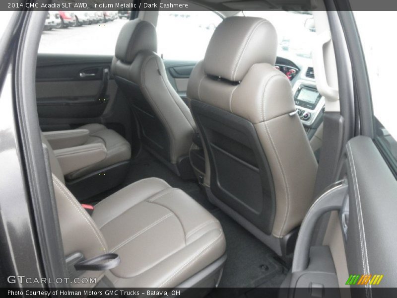 Iridium Metallic / Dark Cashmere 2014 GMC Acadia SLT AWD