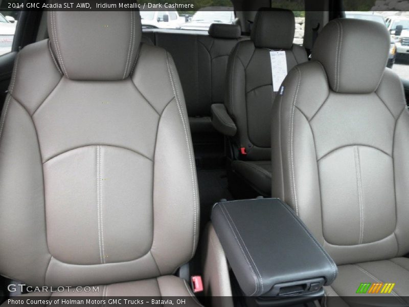 Iridium Metallic / Dark Cashmere 2014 GMC Acadia SLT AWD