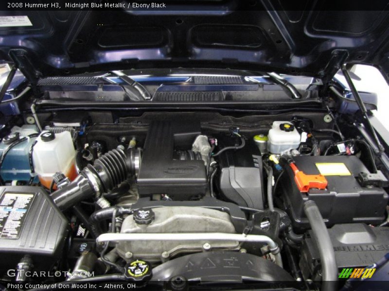 Midnight Blue Metallic / Ebony Black 2008 Hummer H3
