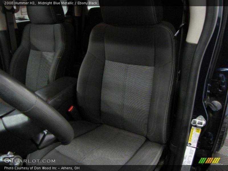 Midnight Blue Metallic / Ebony Black 2008 Hummer H3