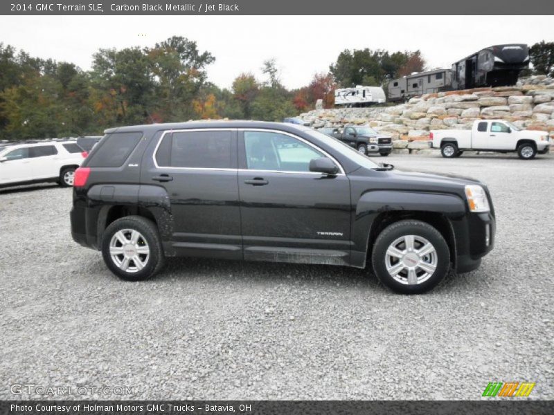 Carbon Black Metallic / Jet Black 2014 GMC Terrain SLE