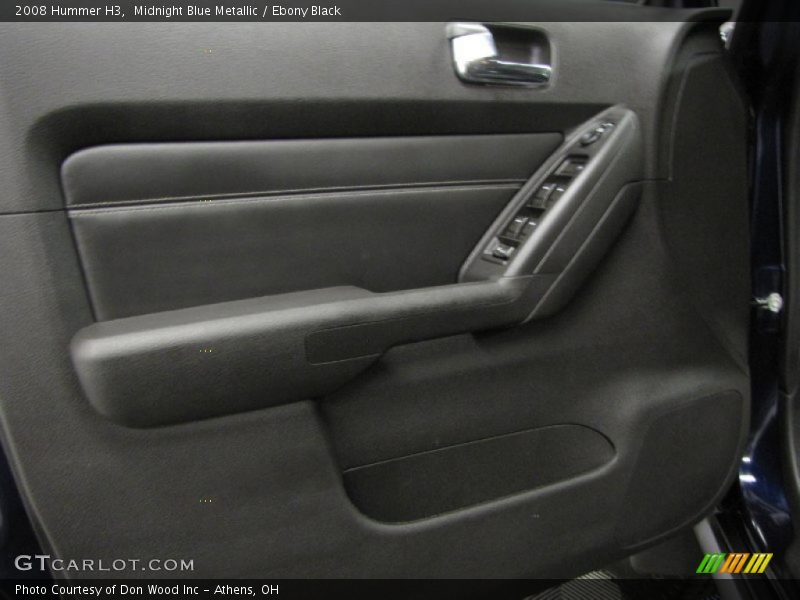Midnight Blue Metallic / Ebony Black 2008 Hummer H3