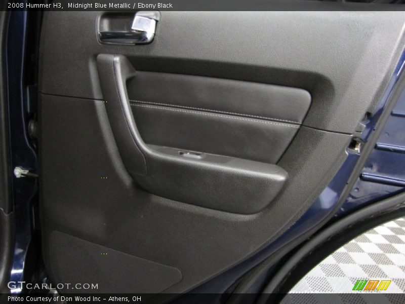 Midnight Blue Metallic / Ebony Black 2008 Hummer H3