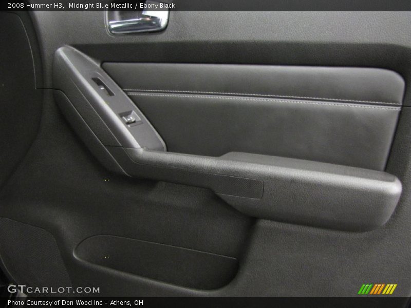 Midnight Blue Metallic / Ebony Black 2008 Hummer H3