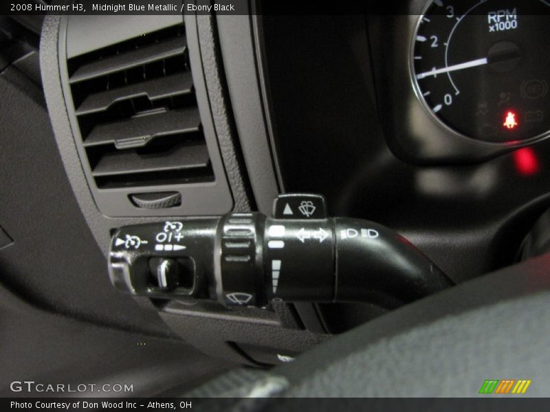Midnight Blue Metallic / Ebony Black 2008 Hummer H3