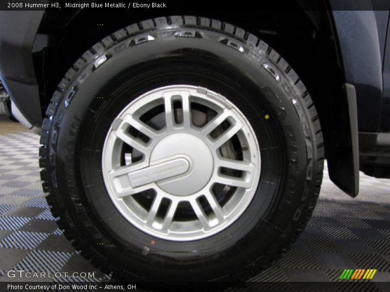 Midnight Blue Metallic / Ebony Black 2008 Hummer H3