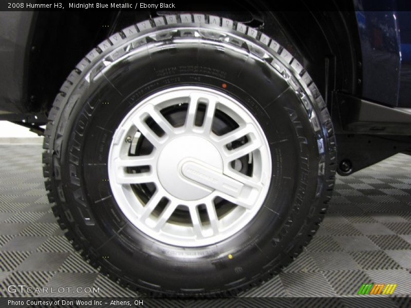 Midnight Blue Metallic / Ebony Black 2008 Hummer H3