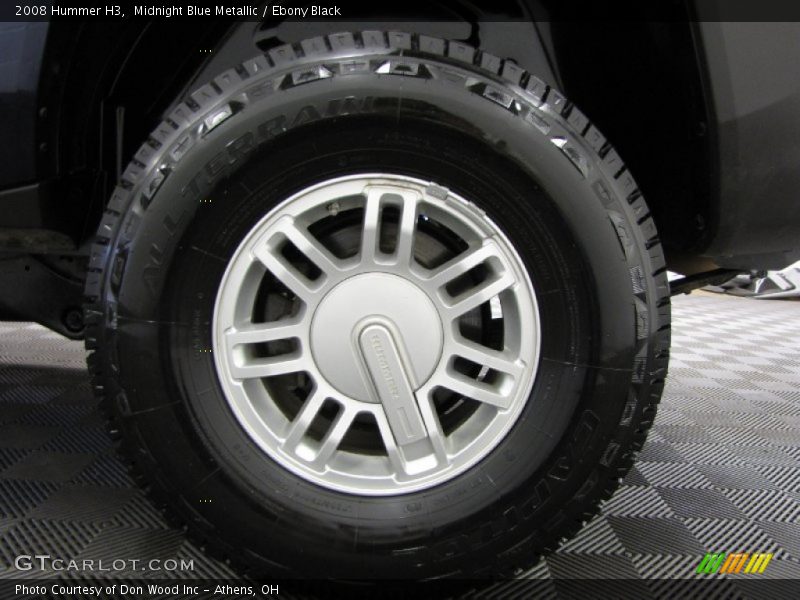 Midnight Blue Metallic / Ebony Black 2008 Hummer H3